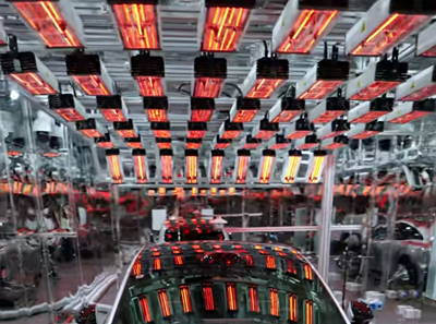 朗普R10系列红外辐射加热器在新能源汽车VOC实验中的应用优势